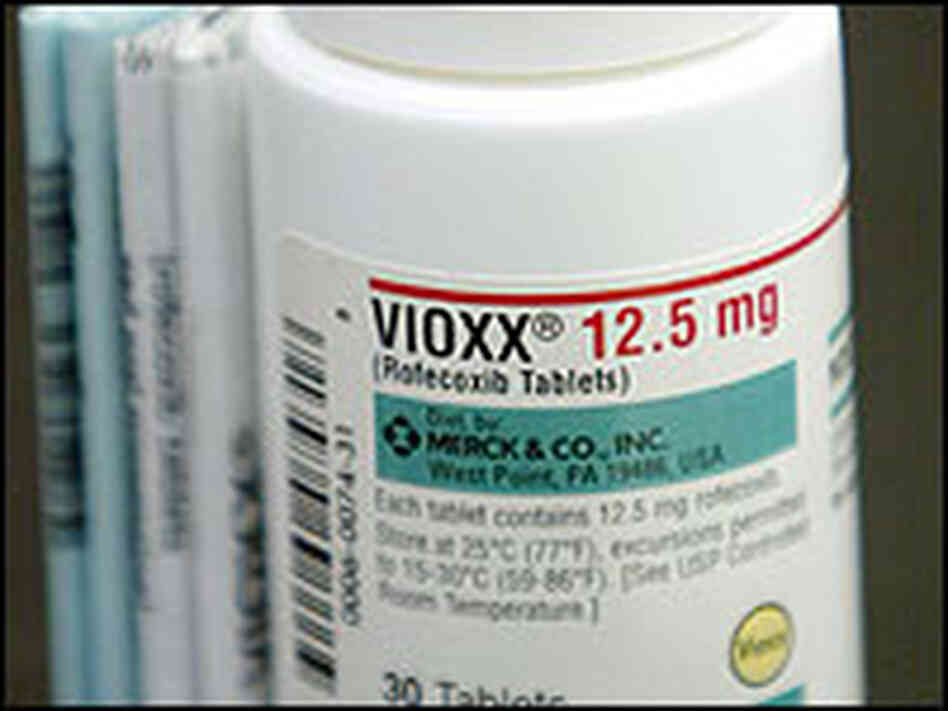 A bottle of Vioxx. A bottle of Vioxx.
