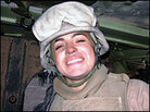 Marine Lance Cpl. Mary Carnes Marine Lance Cpl. Mary Carnes