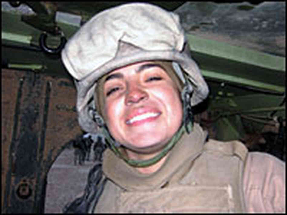 Marine Lance Cpl. Mary Carnes Marine Lance Cpl. Mary Carnes