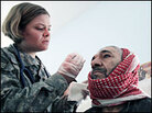 A medic with the U.S. Army's 82nd Airborne Division A medic with the U.S. Army's 82nd Airborne Division