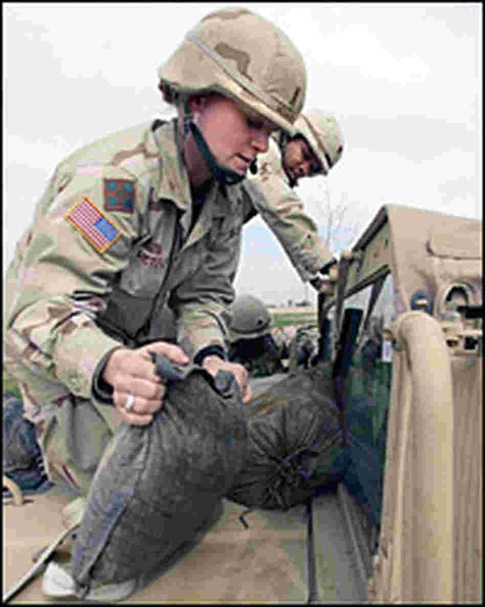 U.S. Army Lt. Katrina Metcalfe in Tikrit, Iraq U.S. Army Lt. Katrina Metcalfe in Tikrit, Iraq