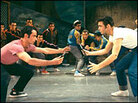 Rumble scene from 'West Side Story,' Original Broadway Cast