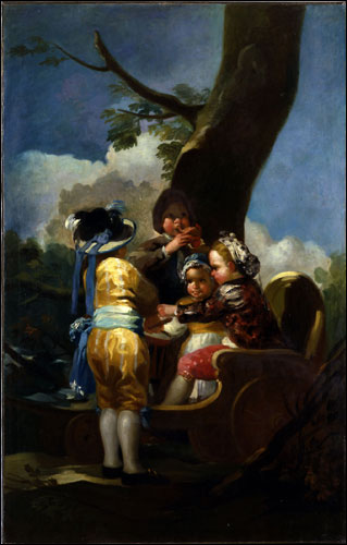 'Children With A Cart' by Francisco de Goya y Lucientes.