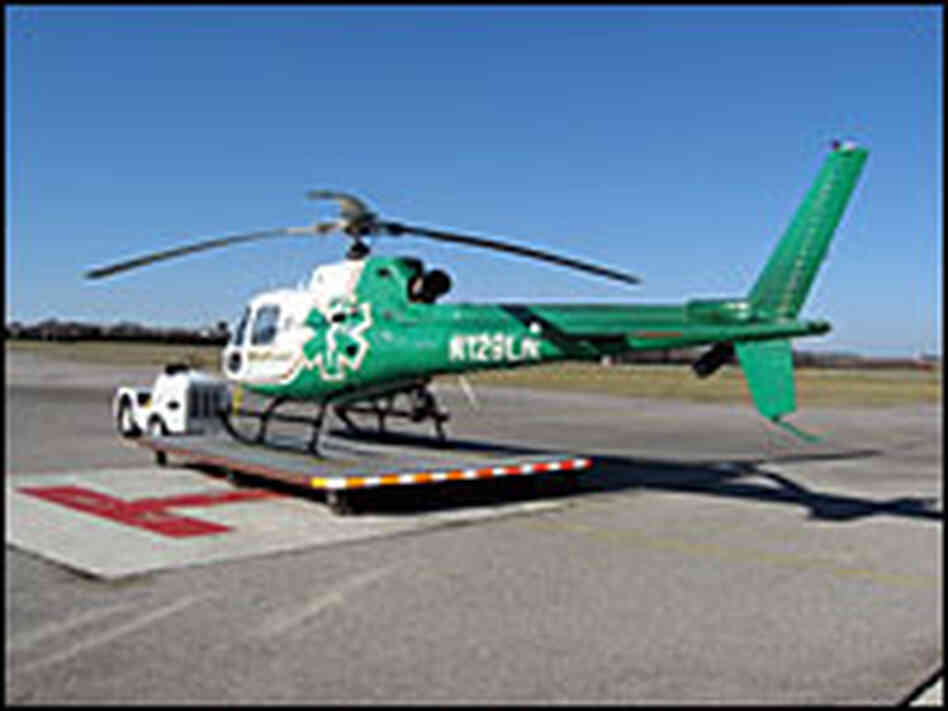EMS helicopter