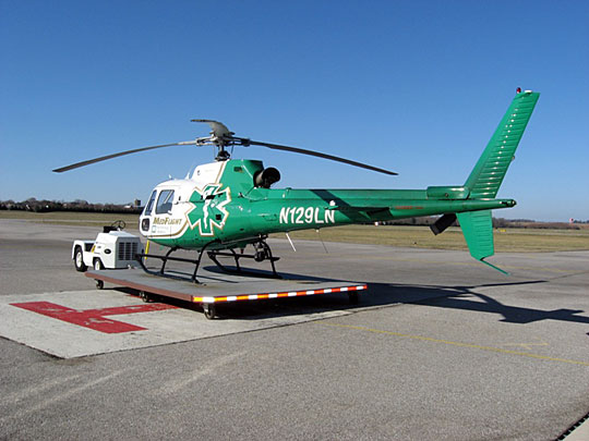 EMS helicopter