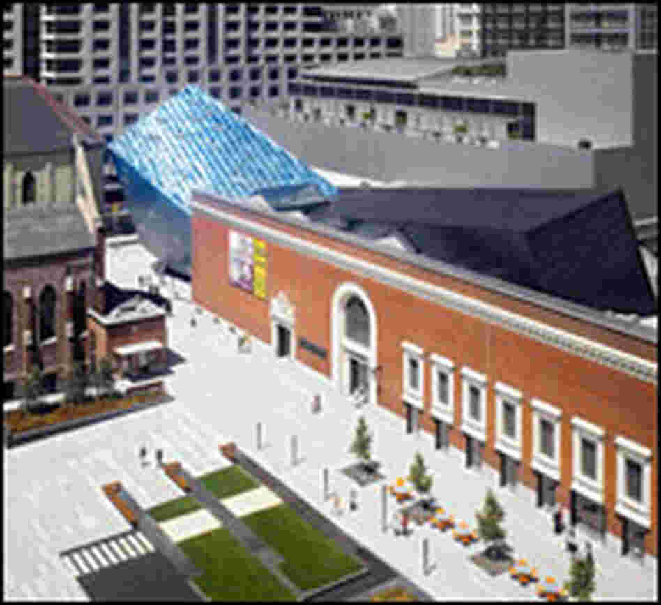 Exterior of the Contemporary Jewish Museum in San Francisco.