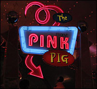 Pink Pig Neon Sign