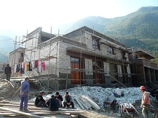 Beichuan county will spend an estimated $2.9 million dollars building a model village.