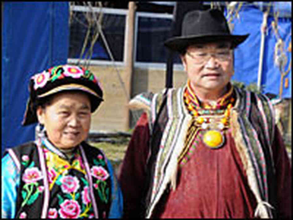 Amashuaishuai, an elder from the Qiang minority