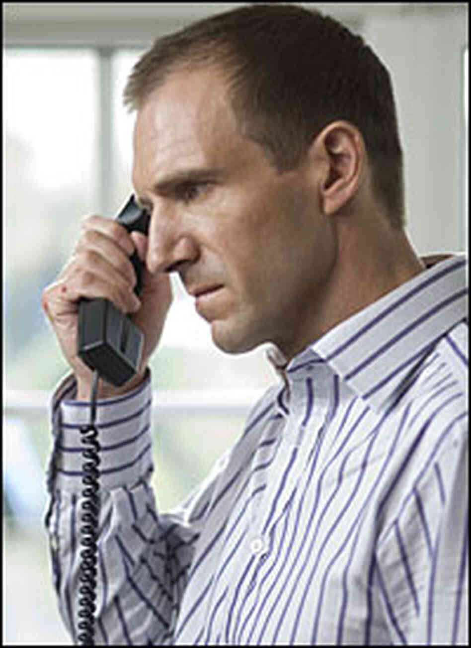 Ralph Fiennes plays the hit-man's boss in 'In Bruges' Ralph Fiennes plays the hit-man's boss in 'In Bruges'