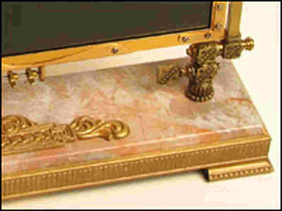 Gilded computer monitor