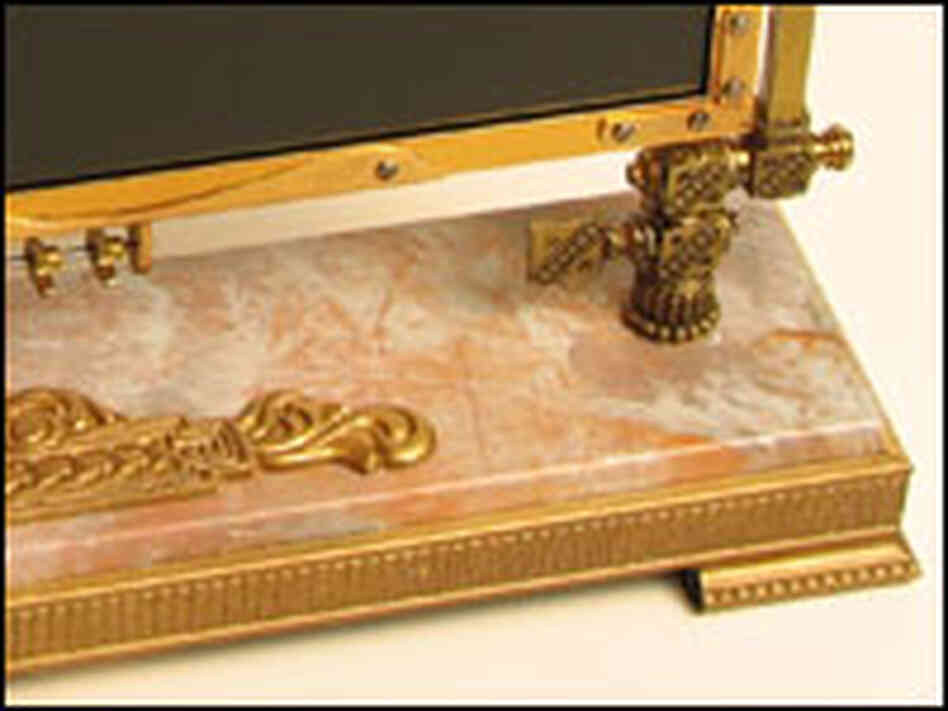 Gilded computer monitor