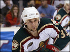 Hockey player Sergei Zholtok on the ice. Hockey player Sergei Zholtok on the ice.