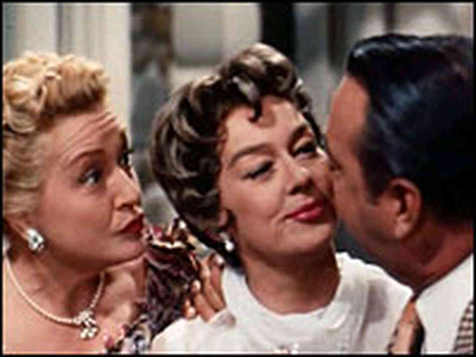Rosalind Russell, Lee Patrick and Willard Waterman