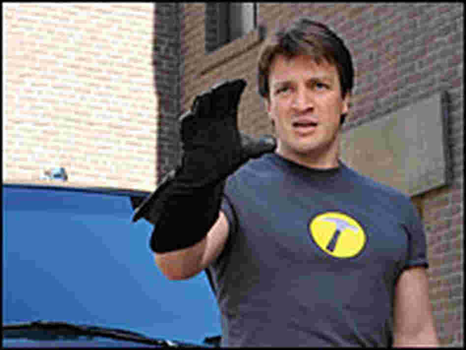 Nathan Fillion as 'Captain Hammer'