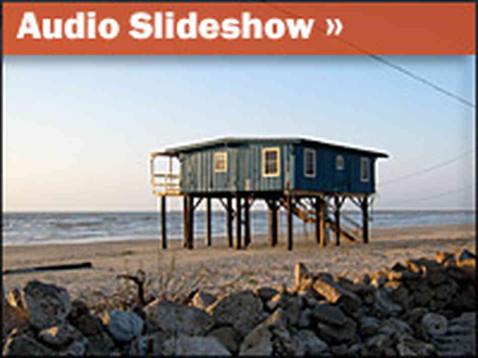 Audio Slideshow: A house along Beach Drive, Surfside, Texas.