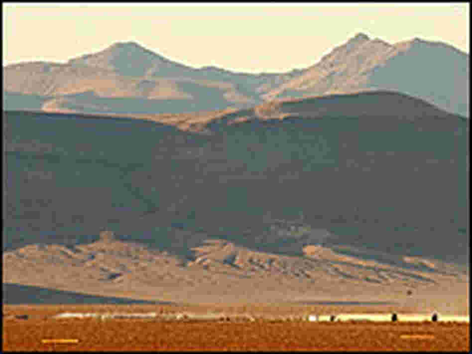 The proposed nuclear waste repository of Yucca Mountain The proposed nuclear waste repository of Yucca Mountain