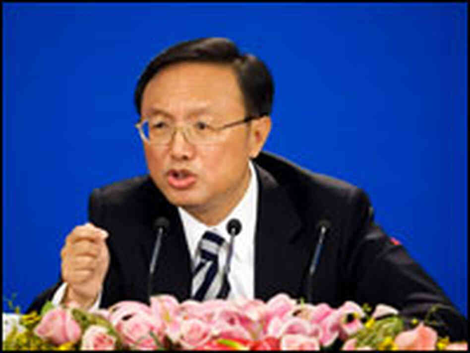 Chinese Foreign Minister Yang Jiechi