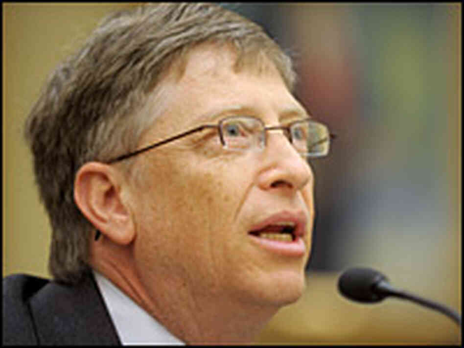 Microsoft co-founder Bill Gates testifies before the House Science and Technology Committee Microsoft co-founder Bill Gates testifies before the House Science and Technology Committee