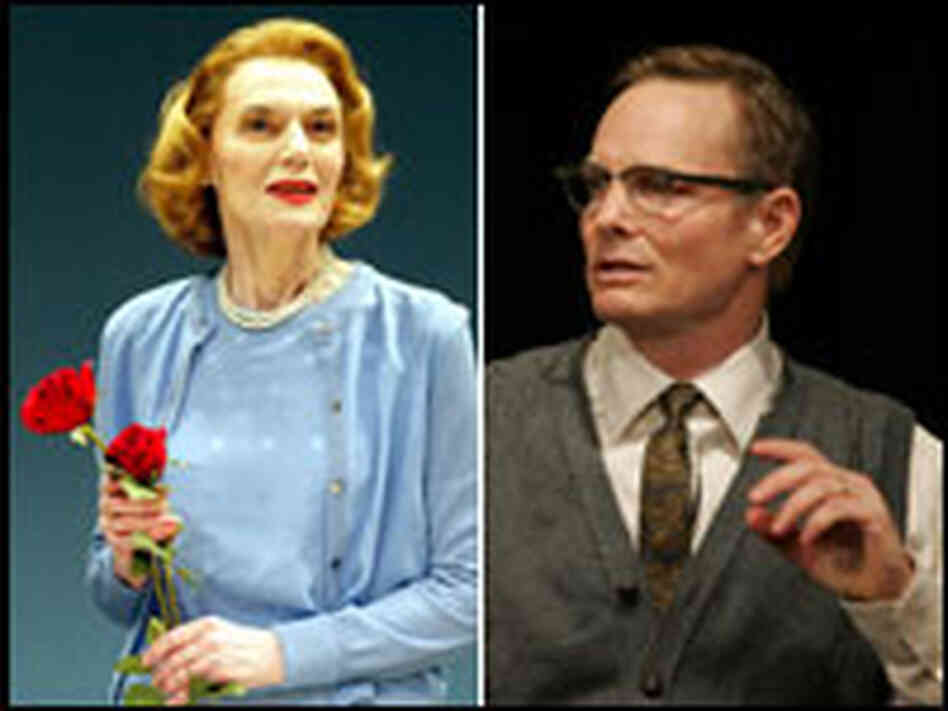 Marian Seldes (left) and Bill Irwin Marian Seldes (left) and Bill Irwin