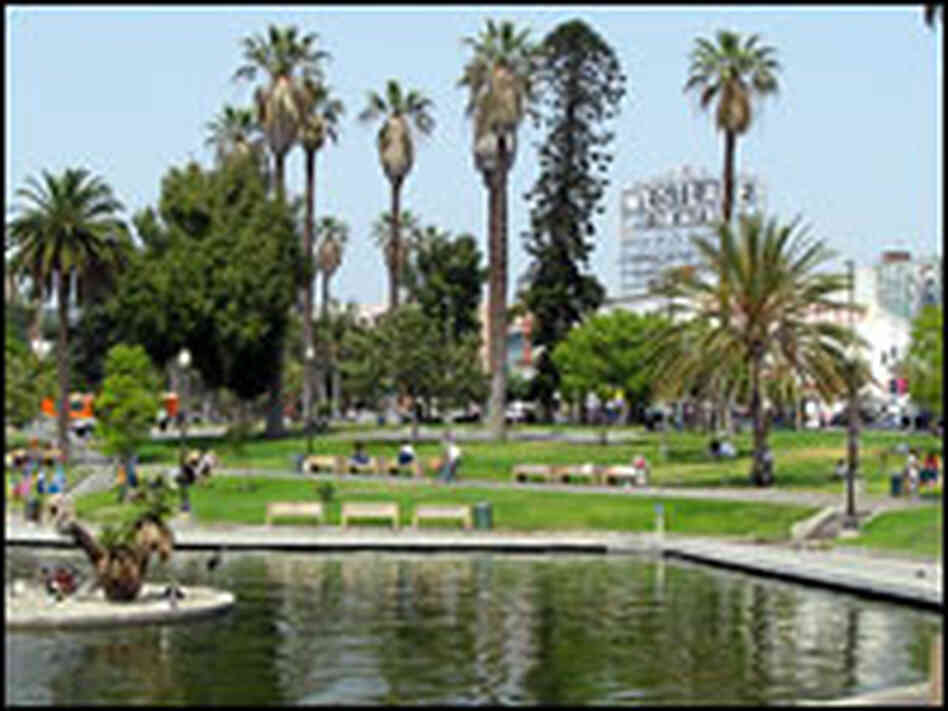 FBI Cracks Down on Gangs at L.A.'s MacArthur Park NPR