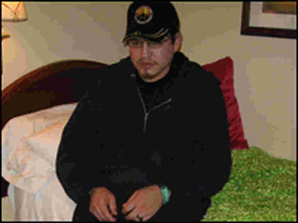 Ryan LeCompte at Walter Reed Hospital