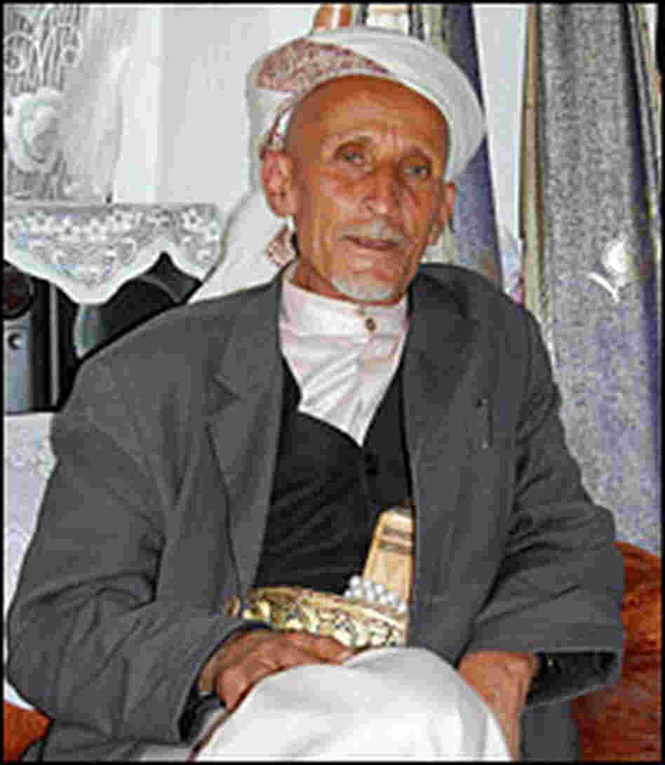 Sheikh Abdullah Hussein Khalil, 68, leader of Hajjarah village
