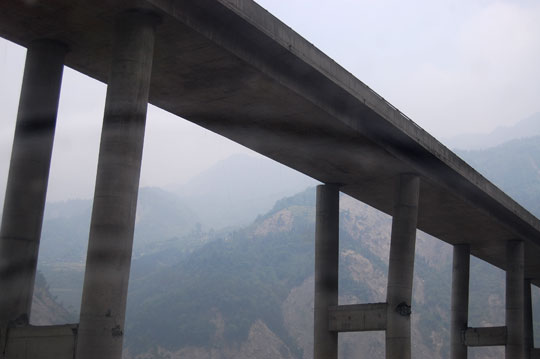 The elevated road
