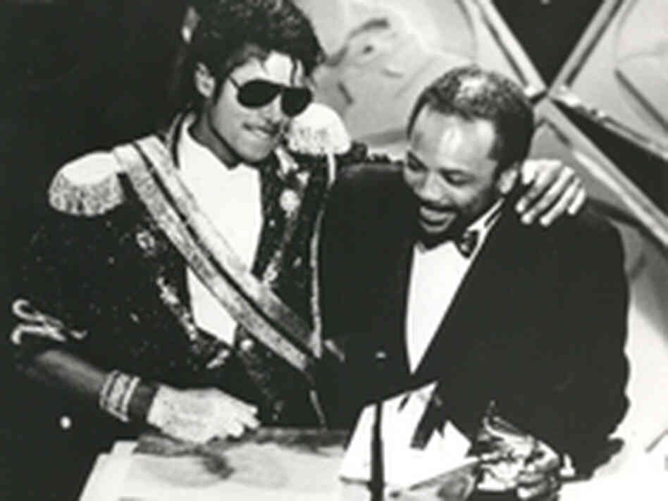 Quincy Jones with Michael Jackson