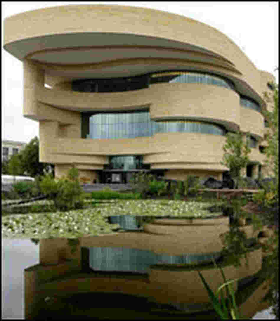 The Smithsonian National Museum of the American Indian.
