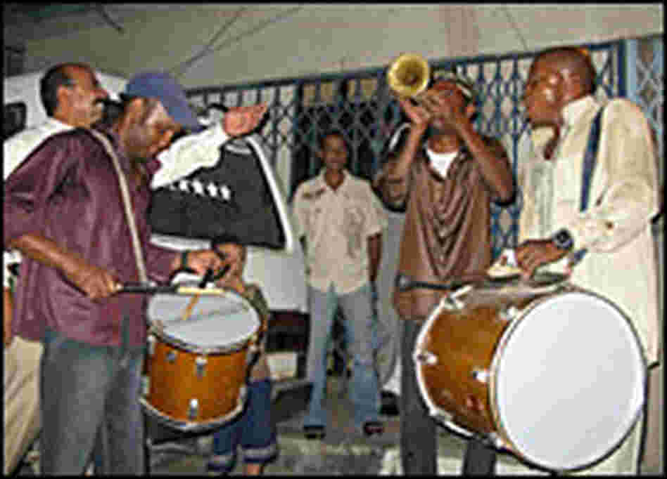 Musicians in Basra.