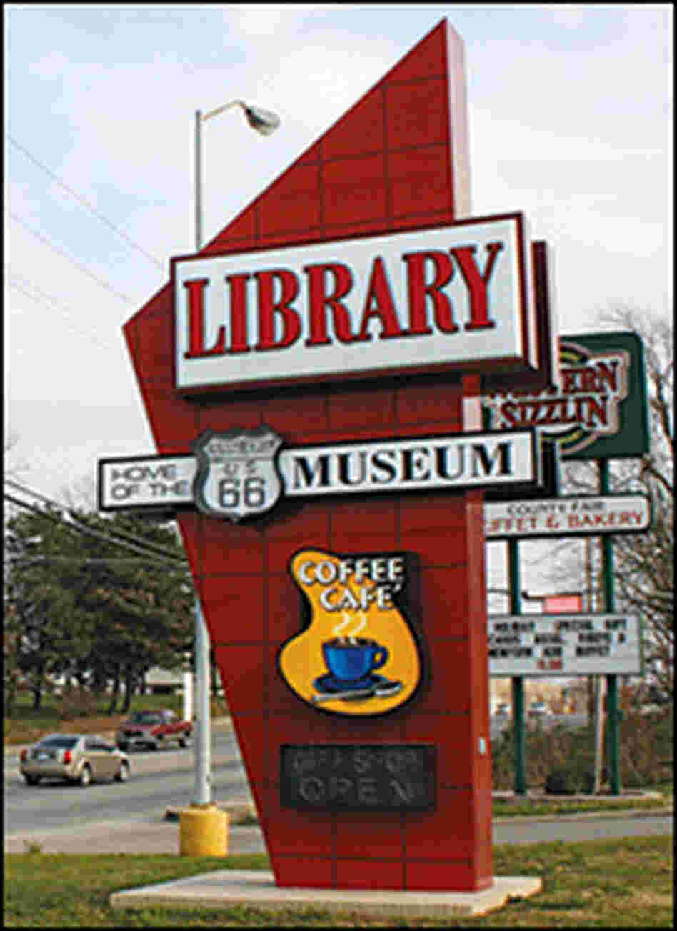 Route 66 Museum interior