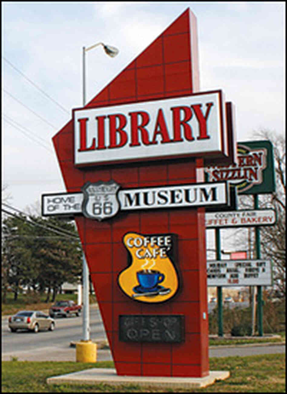 Route 66 Museum interior