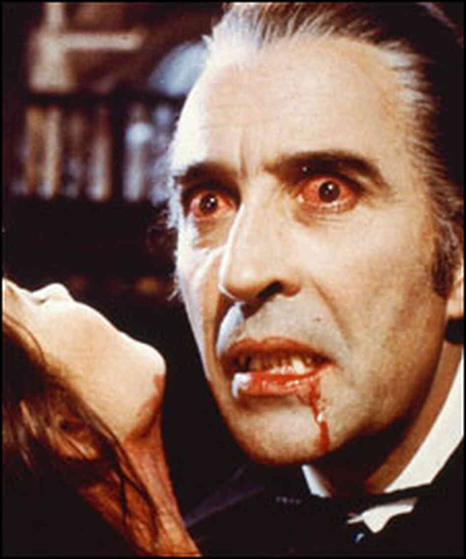 English actor Christopher Lee as the blood-sucking Count in 'Dracula A.D. 1972' English actor Christopher Lee as the blood-sucking Count in 'Dracula A.D. 1972'