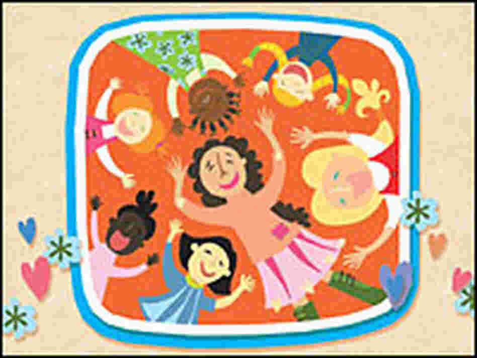 An illustration from 'Hip Hop Speaks To Children.'