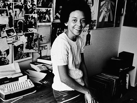 American poet Nikki Giovanni in 1973.