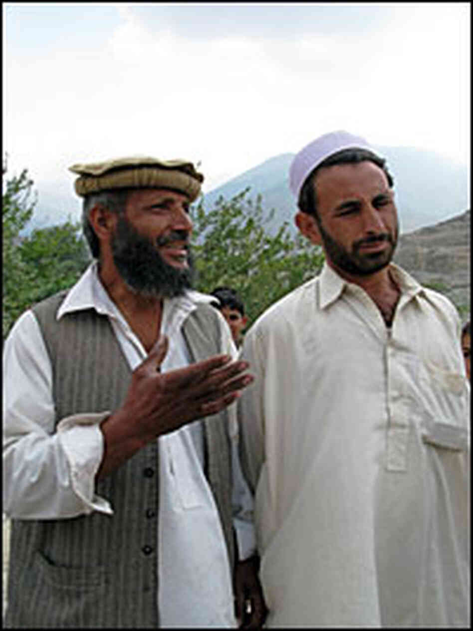 Afghan farmer Noor Aziz in Daridam village