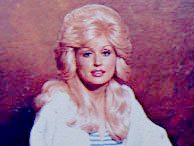 Dolly Parton in 1977; credit: Keystone/Getty Images