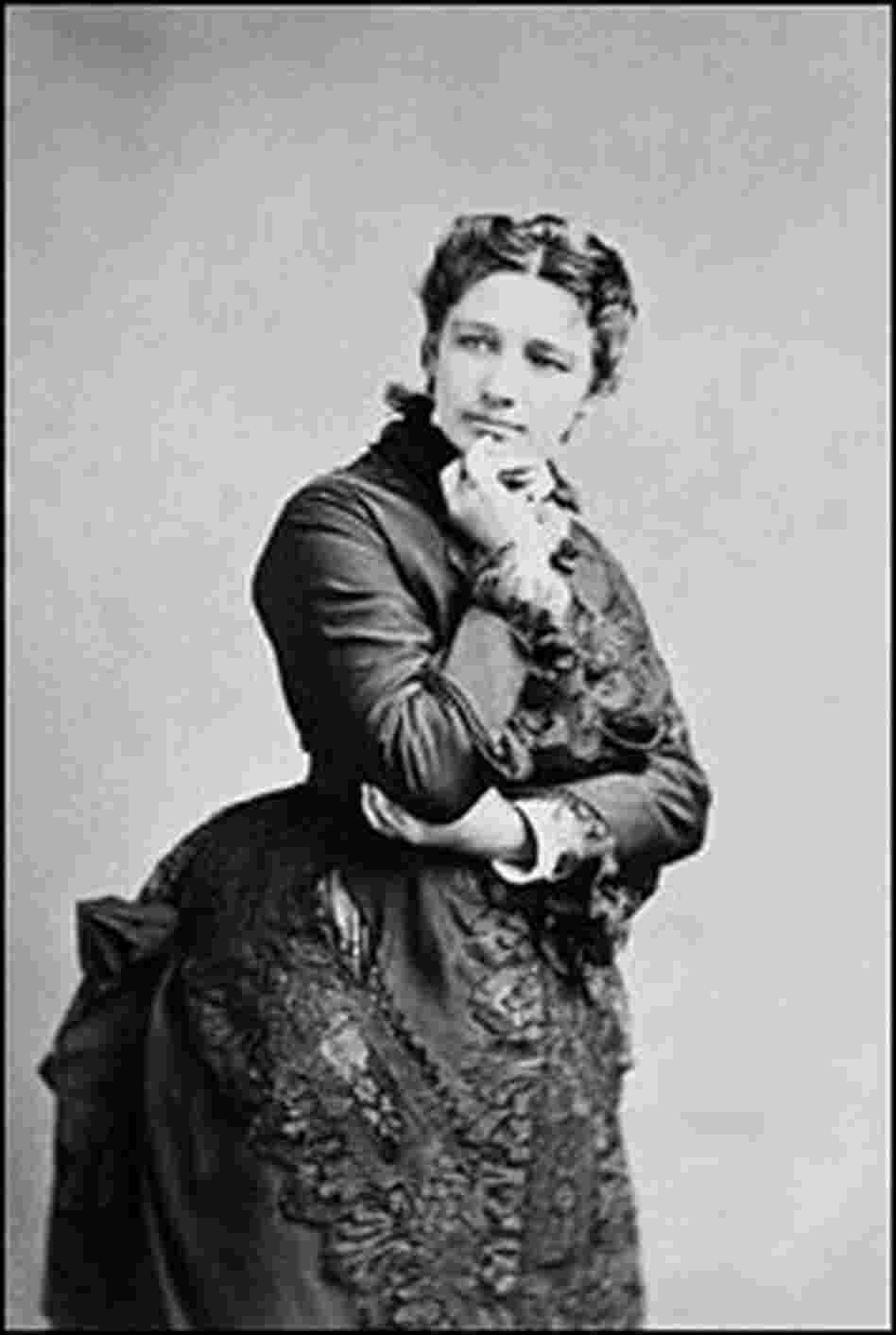Victoria Claflin Woodhull, circa 1872.