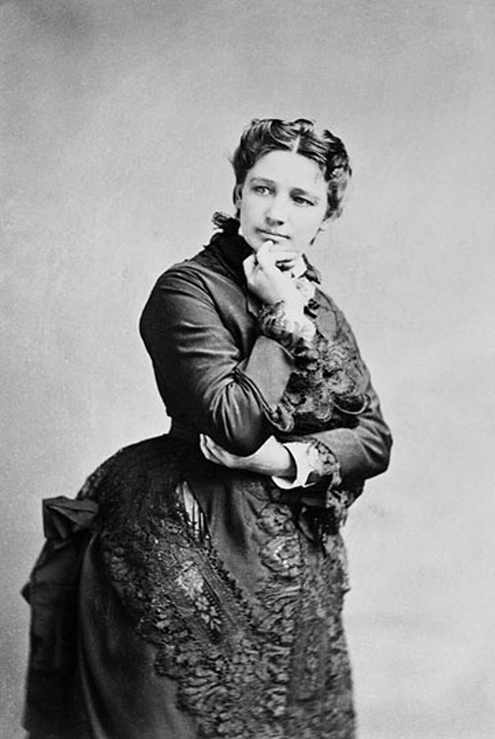 Victoria Claflin Woodhull, circa 1872.