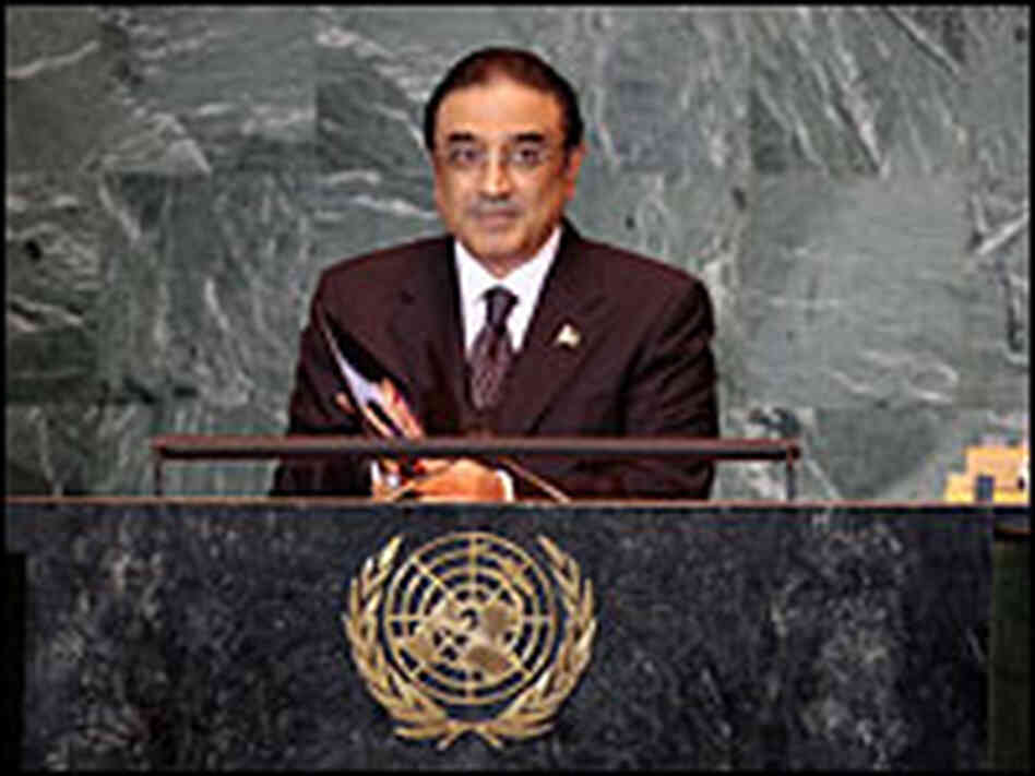 Pakistani President Asif Ali Zardari