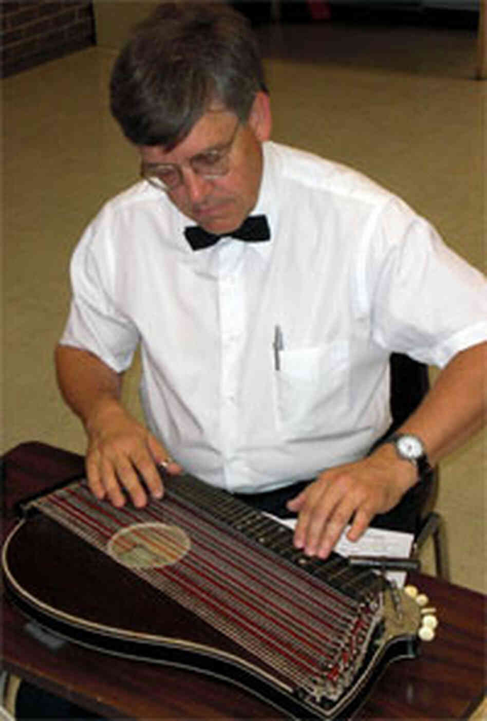 Zither player Zither player