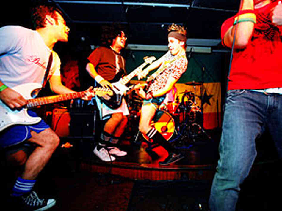 Bakalao Stars play rock en Español at Charlotte club Scandalos. Bakalao Stars play rock en Español at Charlotte club Scandalos.
