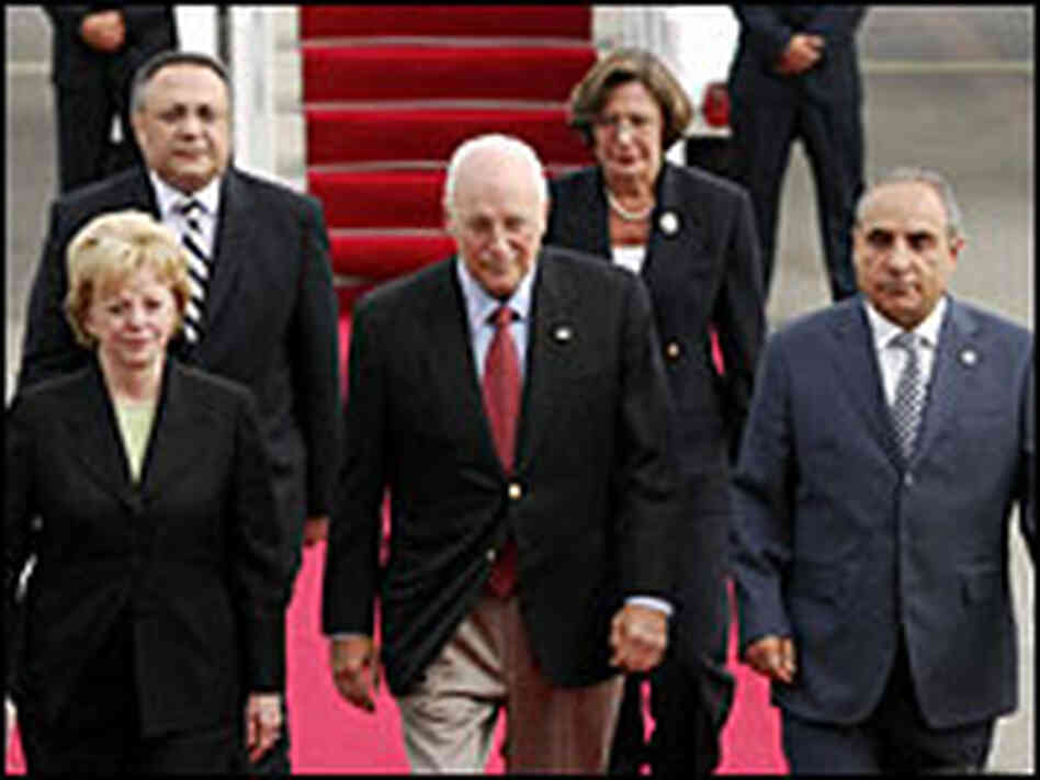 Vice President Dick Cheney visits Azerbaijan