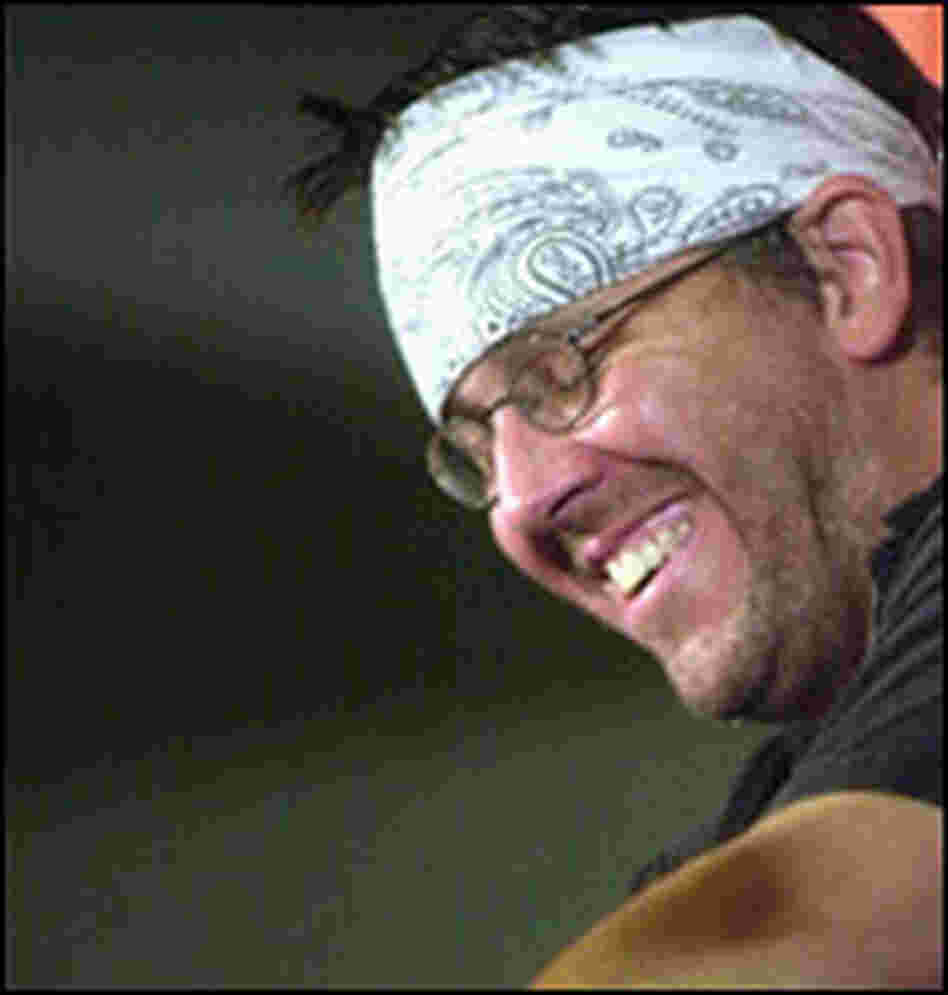 Wallace reads selections of his writing at the New Yorker Magazine Festival in Sept 2002.