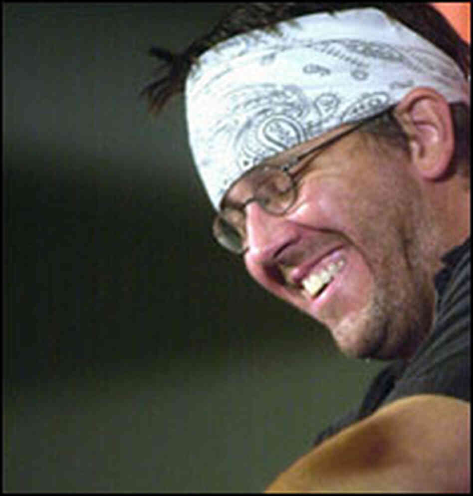 Wallace reads selections of his writing at the New Yorker Magazine Festival in Sept 2002.