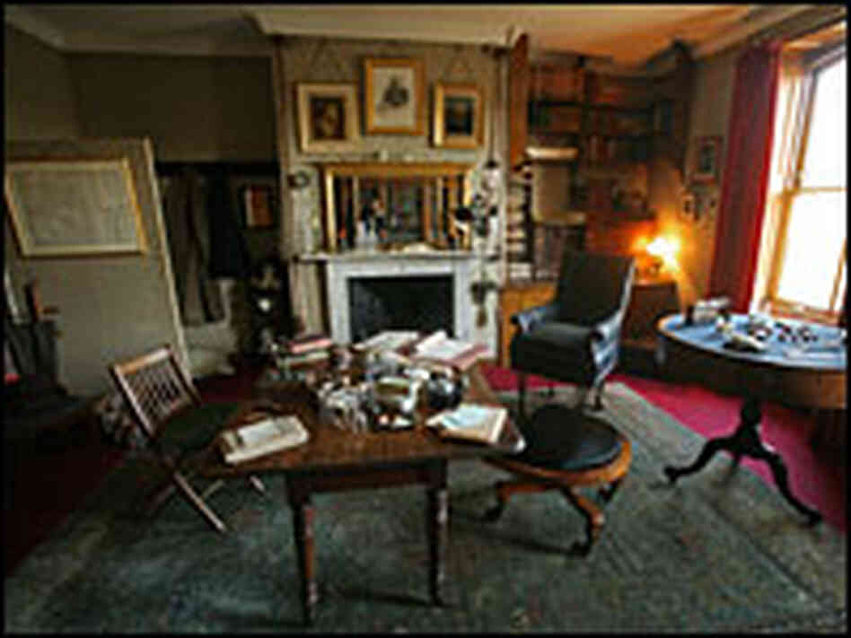 The study at Charles Darwin's Down House