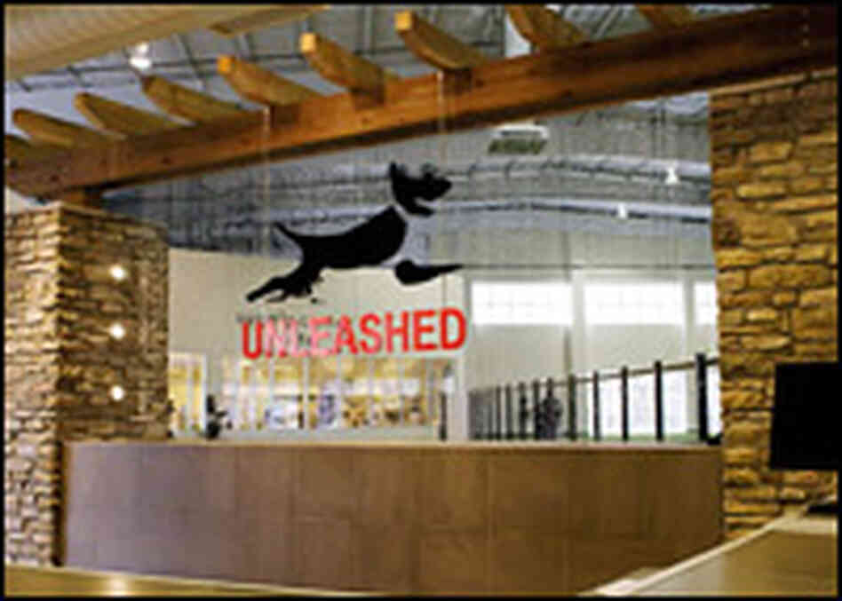 For dog owners, there are tables and WiFi, and there will soon be a cafe and restaurant.