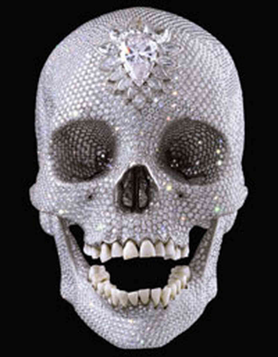 Skull with Diamonds