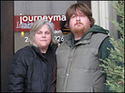 Amy Cook and Matthew Miller co-founded the Journeyman Café in Fennville, Mich. Amy Cook and Matthew Miller co-founded the Journeyman Café in Fennville, Mich.